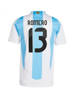 Argentina Cristian Romero #13 Replika Hemmakläder Copa America 2024 Kortärmad